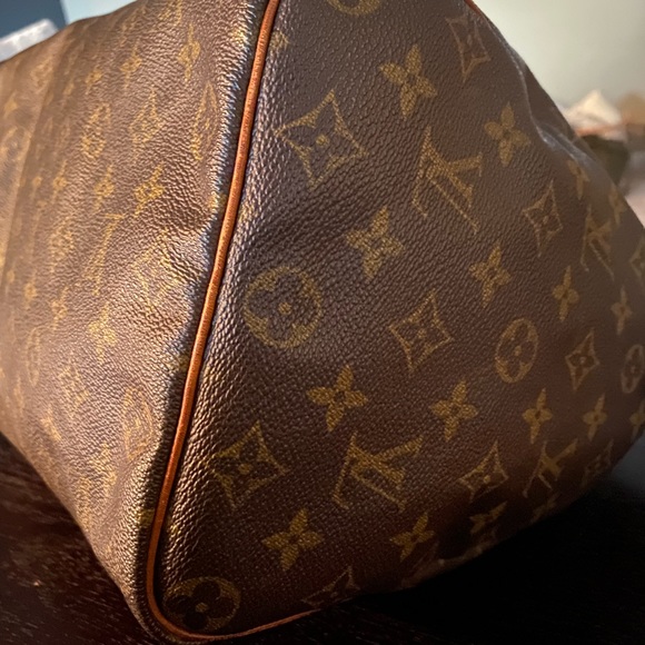 Ask Auth Louis Vuitton Speedy 35 6piece accessory package PRISTINE CONDITION 👜 - Picture 7 of 10